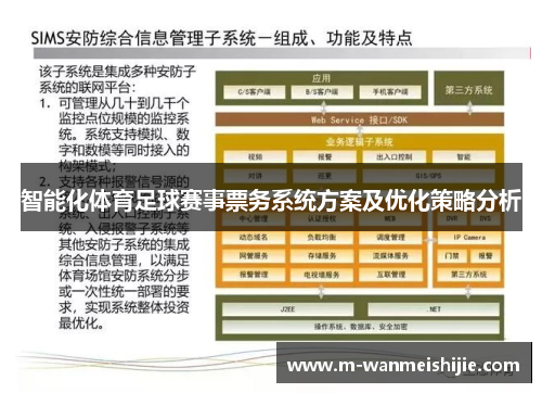 智能化体育足球赛事票务系统方案及优化策略分析